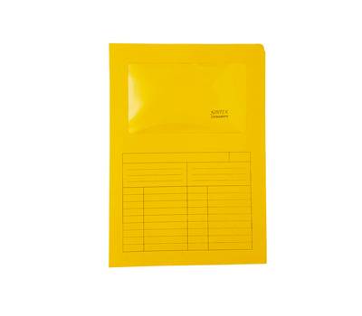 Cartelline a L con finestra Sintex cartoncino - 120 gr - 22 x 31 cm - arancio - conf. 50 pezzi - Blasetti - 571 - 8007758005716 - DMwebShop