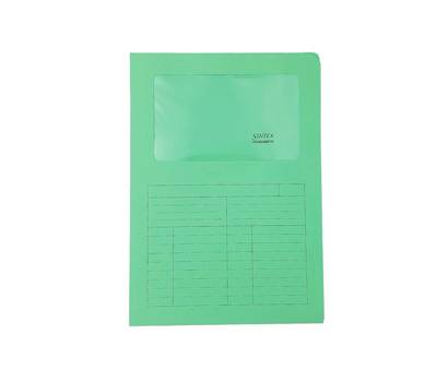 Cartelline a L con finestra Sintex cartoncino - 120 gr - 22 x 31 cm - verde - conf. 50 pezzi - Blasetti - 573 - 8007758005730 - DMwebShop