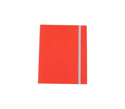 Cartella con elastico - fibrone - 3 lembi - 27 x 37 cm - rosso - conf. 5 pezzi - Cart. Garda - CG0075FEXXXAC02 - 8001182002761 - DMwebShop
