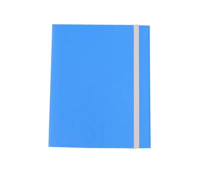 Cartella con elastico - fibrone - 3 lembi - 27 x 37 cm - blu - conf. 5 pezzi - Cart. Garda - CG0075FEXXXAC06 - 8001182002754 - DMwebShop