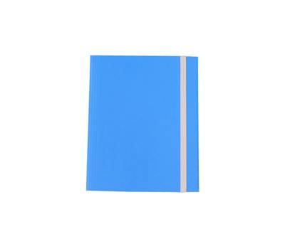 Cartella con elastico - fibrone - 3 lembi - 27 x 37 cm - blu - conf. 5 pezzi - Cart. Garda - CG0075FEXXXAC06 - 8001182002754 - DMwebShop