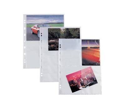 Buste forate Atla F - porta foto 8 spazi - 10 x 15 cm - trasparente - conf. 10 pezzi - Sei Rota - 662501 - 8004972012872 - DMwebShop