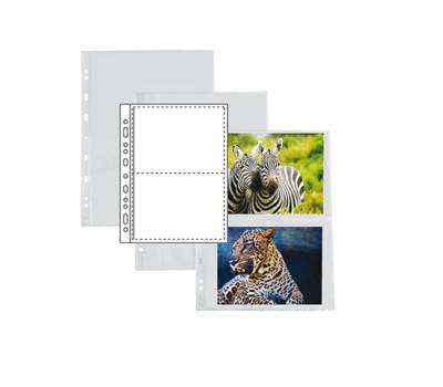 Buste forate Atla F - porta foto 4 spazi - 15 x 21 cm - trasparente - conf. 10 pezzi - Sei Rota - 662503 - 8004972012896 - DMwebShop