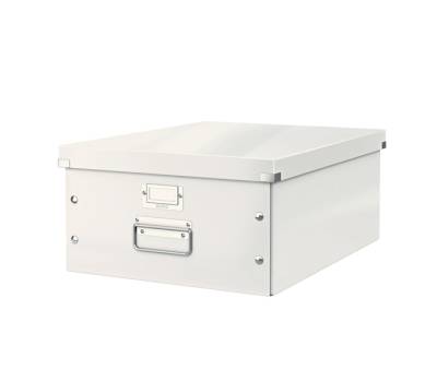 Scatola archivio Click e Store - 36,9 x 20 x 48,2 cm - A3 - bianco - Leitz - 60450001 - 4002432396832 - DMwebShop