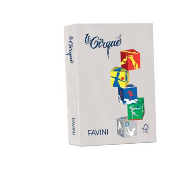 Carta Le Cirque - A4 - 80 gr - grigio pastello 109 - conf. 500 fogli - Favini - A71U504 - 8025478320094 - DMwebShop