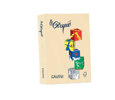 Carta Le Cirque - A4 - 160 gr - camoscio pastello 105 - conf. 250 fogli - Favini - A74R304 - 8025478320650 - DMwebShop