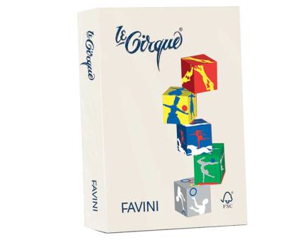 Carta Le Cirque - A4 - 160 gr - avorio pastello 110 - conf. 250 fogli - Favini - A74Q304 - 8025478321039 - DMwebShop
