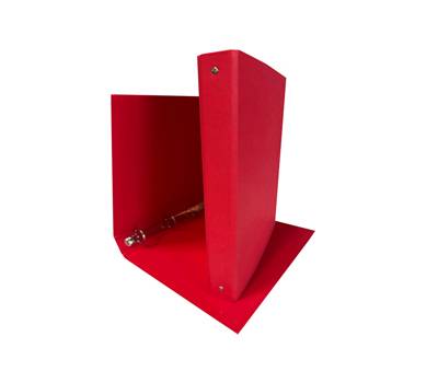 Raccoglitore King - 4 anelli tondi 30 mm - dorso 4 cm - f.to utile 22 x 30 cm - rivestimento in PPL - rosso - Starline - CPPL4-30RO - 8033509014126 - DMwebShop
