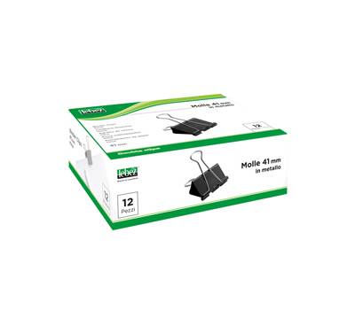 Molle Double Clips - 4,1 cm - nero - conf. 12 pezzi - Lebez - 510/1 - 8007509051016 - DMwebShop Molle Double Clips - 4,1 cm - nero - conf. 12 pezzi - Lebez - 510/1 - 8007509051016 - DMwebShop