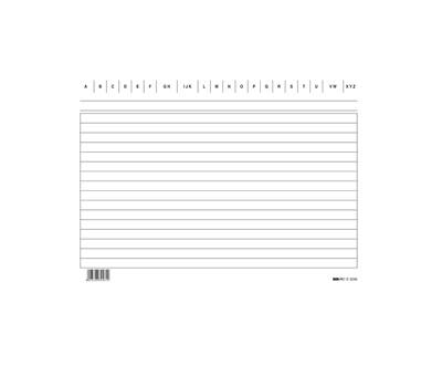 Schede in cartoncino rigate - 15 x 21 cm - orizzontale - conf. 100 pezzi - Edipro - E3246BL - 8023328341312 - DMwebShop