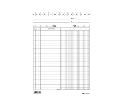 Schede in cartoncino 3 colonne - 21 x 15 cm - verticale - conf. 100 pezzi - Edipro - E3333VE - 8023328333300 - DMwebShop