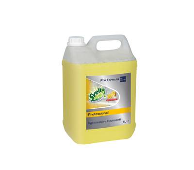 Sgrassatore per pavimenti - limone - tanica da 5 lt - Svelto - 7514364 - 7615400060832 - DMwebShop