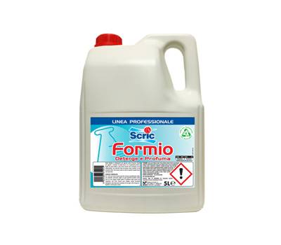 Detergente igienizzante per pavimenti Formio - tanica da 5 lt - Scric - 120704810018 - 8004393810019 - DMwebShop