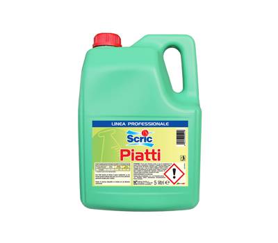 Detergente per piatti - tanica da 5 lt - Scric - 120604000459 - 8004393000458 - DMwebShop