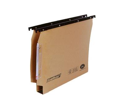 Cartella sospesa armadio Cartesio - 33 cm - fondo U 3 cm - 32,6 x 28 cm - avana - conf. 25 pezzi - Bertesi - 114F BETA 3-A1 - 8058983260821 - DMwebShop