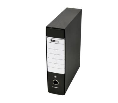 Registratore Starbox - dorso 8 cm - protocollo - 23 x 33 cm - nero - conf. 12 pezzi - Starline - 0201929.NE - DMwebShop