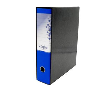 Registratore Kingbox - dorso 8 cm - protocollo - 23 x 33 cm - blu - Starline - RXP8BL - 8025133025630 - DMwebShop