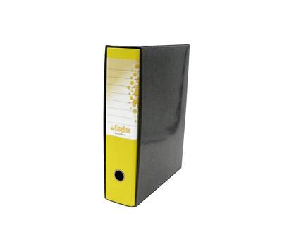 Registratore Kingbox - dorso 8 cm - protocollo - 23 x 33 cm - giallo - Starline - RXP8GI - 8025133025654 - DMwebShop
