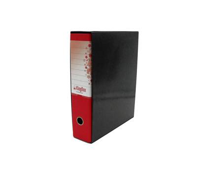 Registratore Kingbox - dorso 8 cm - protocollo - 23 x 33 cm - rosso - Starline - RXP8RO - 8025133025715 - DMwebShop