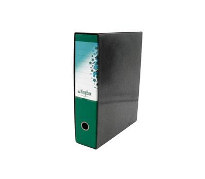 Registratore Kingbox - dorso 8 cm - protocollo - 23 x 33 cm - verde - Starline - RXP8VE - 8025133025739 - DMwebShop
