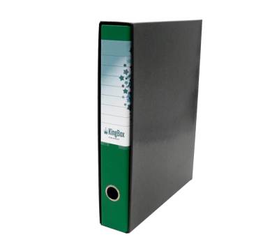Registratore Kingbox - dorso 5 cm - protocollo - 23 x 33 cm - verde - Starline - RXP5VE - 8025133028921 - DMwebShop