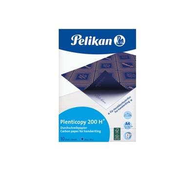 Carta da ricalco Plenticopy 200H - 21 x 29,7 cm - blu - conf. 10 fogli - Pelikan - 100401561 - 4012700434739 - DMwebShop