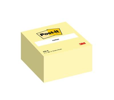 Blocco foglietti Cubo - 636-B - 76 x 76 mm - giallo Canary - 450 fogli - Post-it - 7100172238 - 3134375231626 - DMwebShop