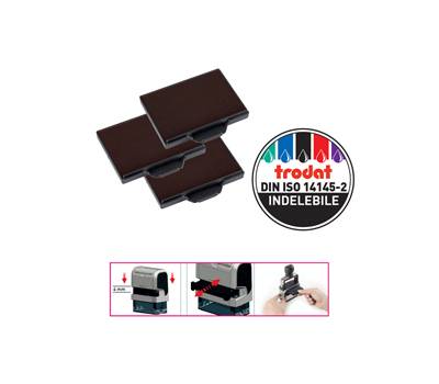Tampone di ricambio 6/58 - nero - conf. 3 pezzi - Trodat - 1533 - 9008056015338 - DMwebShop