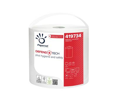 Bobina industriale Defend Tech con formula antibatterica 660 strappi - 20164