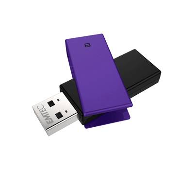 Memoria USB 2.0 - C350 - 8 Gb - viola - Emtec - ECMMD8GC352 - 3126170159731 - DMwebShop