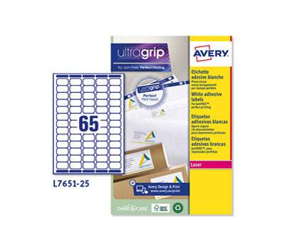 Etichette adesive L7651 in carta angoli arrotondati laser permanenti 25 fogli - 1822