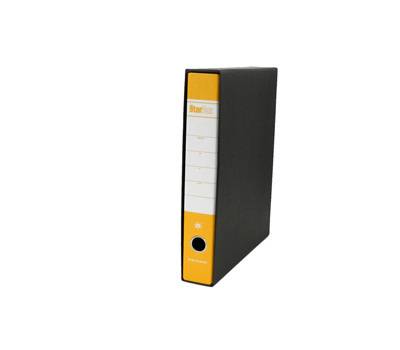 Registratore Starbox - dorso 5 cm - protocollo - 23 x 33 cm - giallo - conf. 18 pezzi - Starline - 0201930.GI - STL4007B - DMwebShop