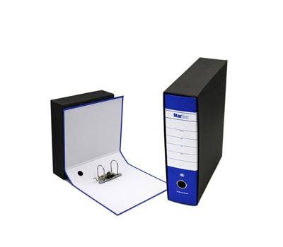 Registratore Starbox - dorso 8 cm - commerciale - 23 x 30 cm - blu - Starline - 0201935.BL - 8025133016942 - DMwebShop