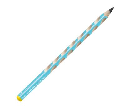 Matita in grafite Easygraph - gradazione HB - fusto azzurro - per mancini - conf. 6 pezzi - Stabilo - 321/02-HB-6 - 4006381494632 - DMwebShop