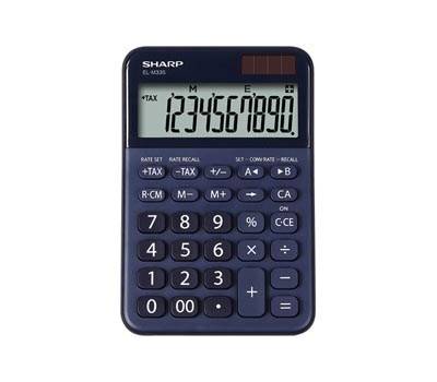 Calcolatrice da tavolo - EL M335 - 10 cifre - blu - Sharp - ELM335 BBL - 4974019960791 - DMwebShop