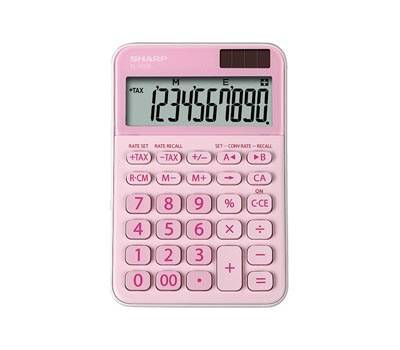 Calcolatrice da tavolo - EL M335 - 10 cifre - rosa - Sharp - ELM335 BPK - 4974019960784 - DMwebShop