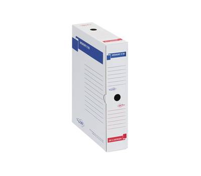 Scatola archivio Memory X80 - 25 x 35 cm - dorso 8 cm - bianco - conf. 10 pezzi - Sei Rota - 673208 - 49401A - DMwebShop