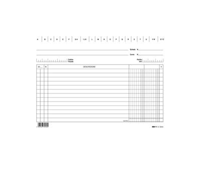 Schede in cartoncino 2 colonne - 15 x 21 cm - orizzontale - conf. 100 pezzi - Edipro - E3253BL - 8023328325312 - DMwebShop