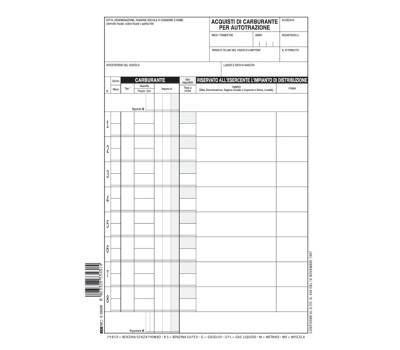 Blocco schede prelievo carburante - 21 x 15 cm - 50 fogli - Edipro - E3343N - 8023328334314 - DMwebShop