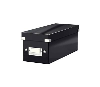 Scatola archivio Click e Store - per CD - 14,3 x 13,6 x 35,2 cm - nero - Leitz - 60410095 - 4002432396740 - DMwebShop