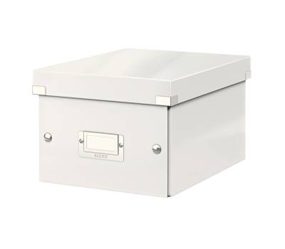 Scatola archivio Click e Store - 22 x 16 x 28,2 cm - A5 - bianco - Leitz - 60430001 - 4002432396795 - DMwebShop