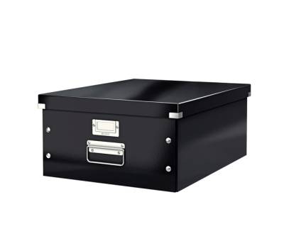 Scatola archivio Click e Store - 36,9 x 20 x 48,2 cm - A3 - nero - Leitz - 60450095 - 4002432396825 - DMwebShop