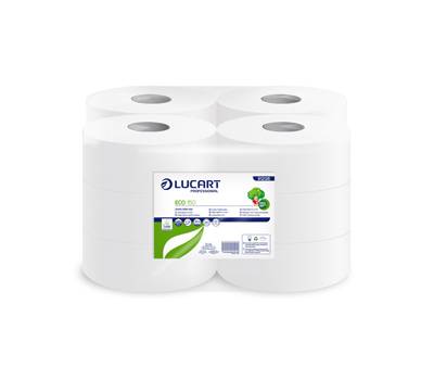 Carta igienica Eco Mini Jumbo 2 veli 15 gr diametro 18 cm 9 - 1 cm x 150 mt Lucart 812126P - 298