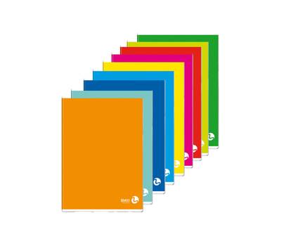 Maxiquaderno Color 80 Basic A4,1 rigo con margine 80 fogli 80 gr BM 0110602 - 1406
