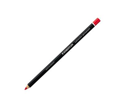 Matita Lumocolor Glasochrom - permanente - rosso - conf. 12 pezzi - Staedtler - 108 20-2 - 47007CNF01 - DMwebShop