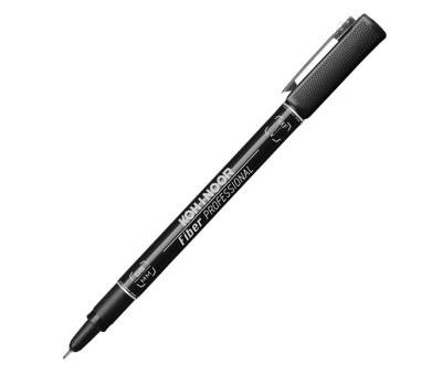 Fineliner Professional Fiber - tratto 0,5 mm - nero - conf. 10 pezzi - Koh-i-noor - DH2105 - 81087A - DMwebShop