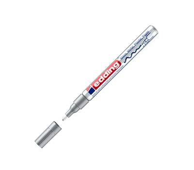 Marcatore permanente a vernice 751 - punta 1 - 2 mm - argento - Edding - E-751 054 - 4004764953578 - DMwebShop