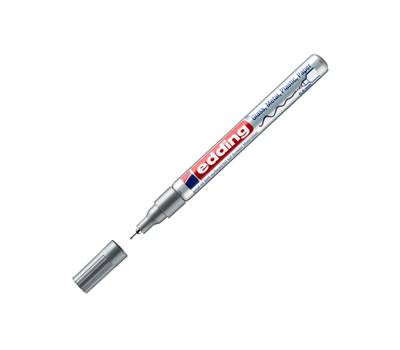 Marcatore permanente a vernice 780 - punta 0,8 mm - argento - Edding - E-780 054 - 4004764953738 - DMwebShop