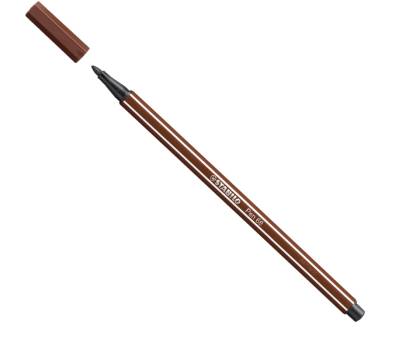 Pennarello Pen 68 - marrone 45 - conf. 10 pezzi - Stabilo - 68/45 - 4006381333306 - DMwebShop