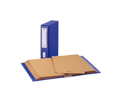 Classificatore alfabetico Mec - 20 cartelline 3 lembi - 23 x 32 cm - dorso 8,5 cm - blu - King Mec - 00012004 - 8004389006501 - DMwebShop